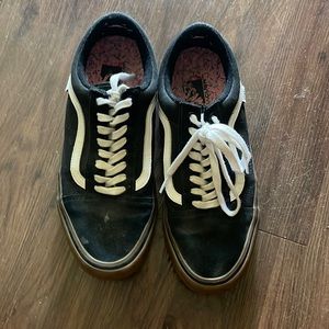 Black vans size 10.5